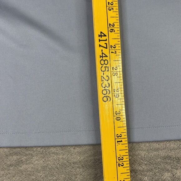 Nike Dri-FIT Shirt Mens 2XL Light Blue Short Sleeve Henley Raglan Athletic Golf - Picture 5 of 9